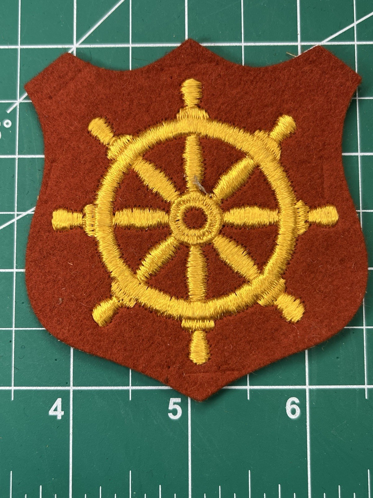WWII US Army Ports Of Embarkation Patch Felt