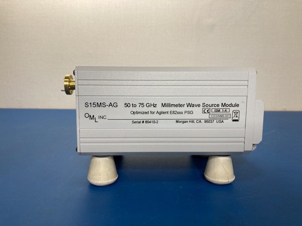 Agilent Technologies S15MS-AG E8257DS15 Millimeter-Wave Source Module 50-75GHz