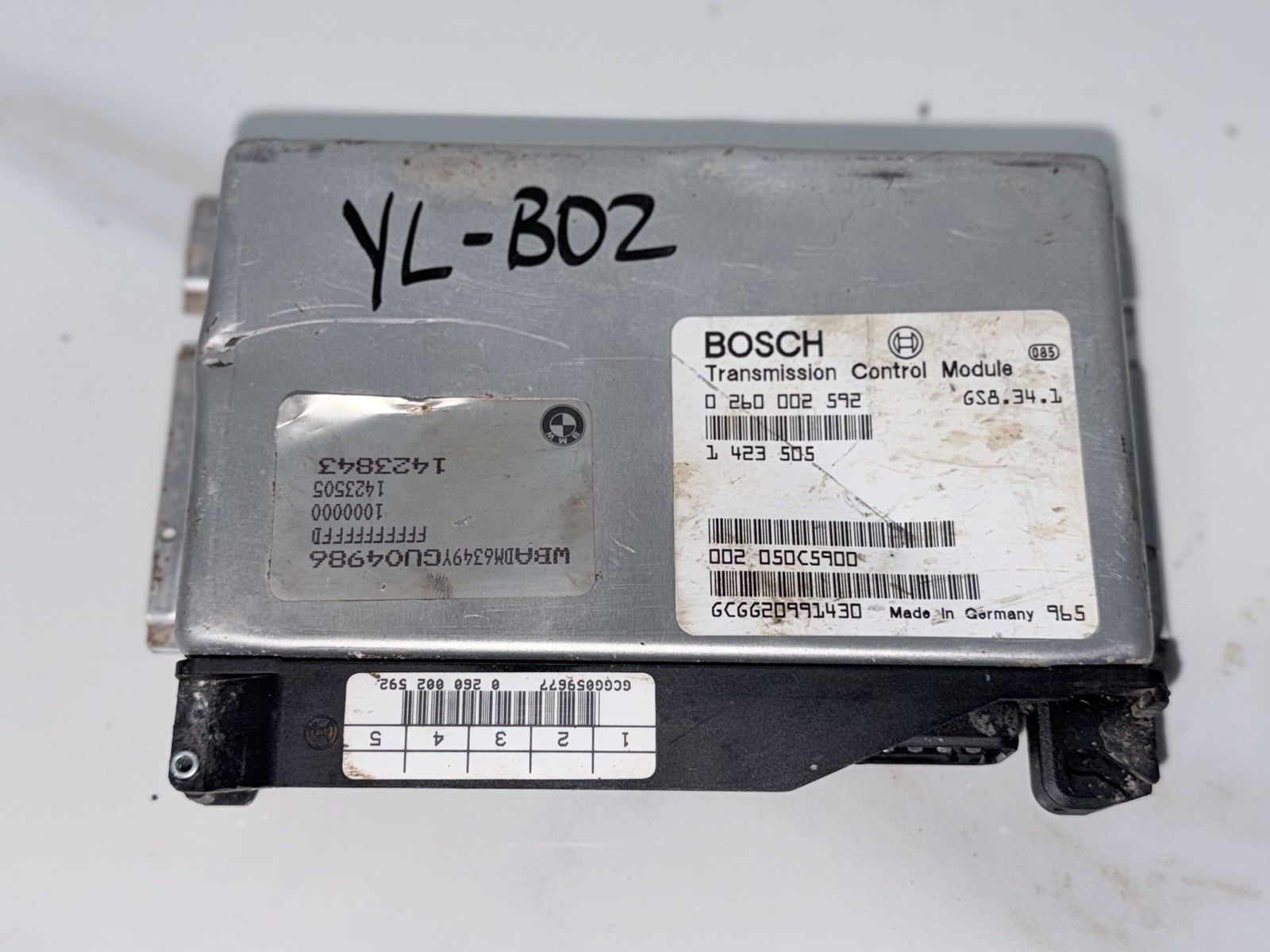 1997-1998 BMW E39 528i EGS Transmission Control Module TCM TCU Unit 1423505 OEM