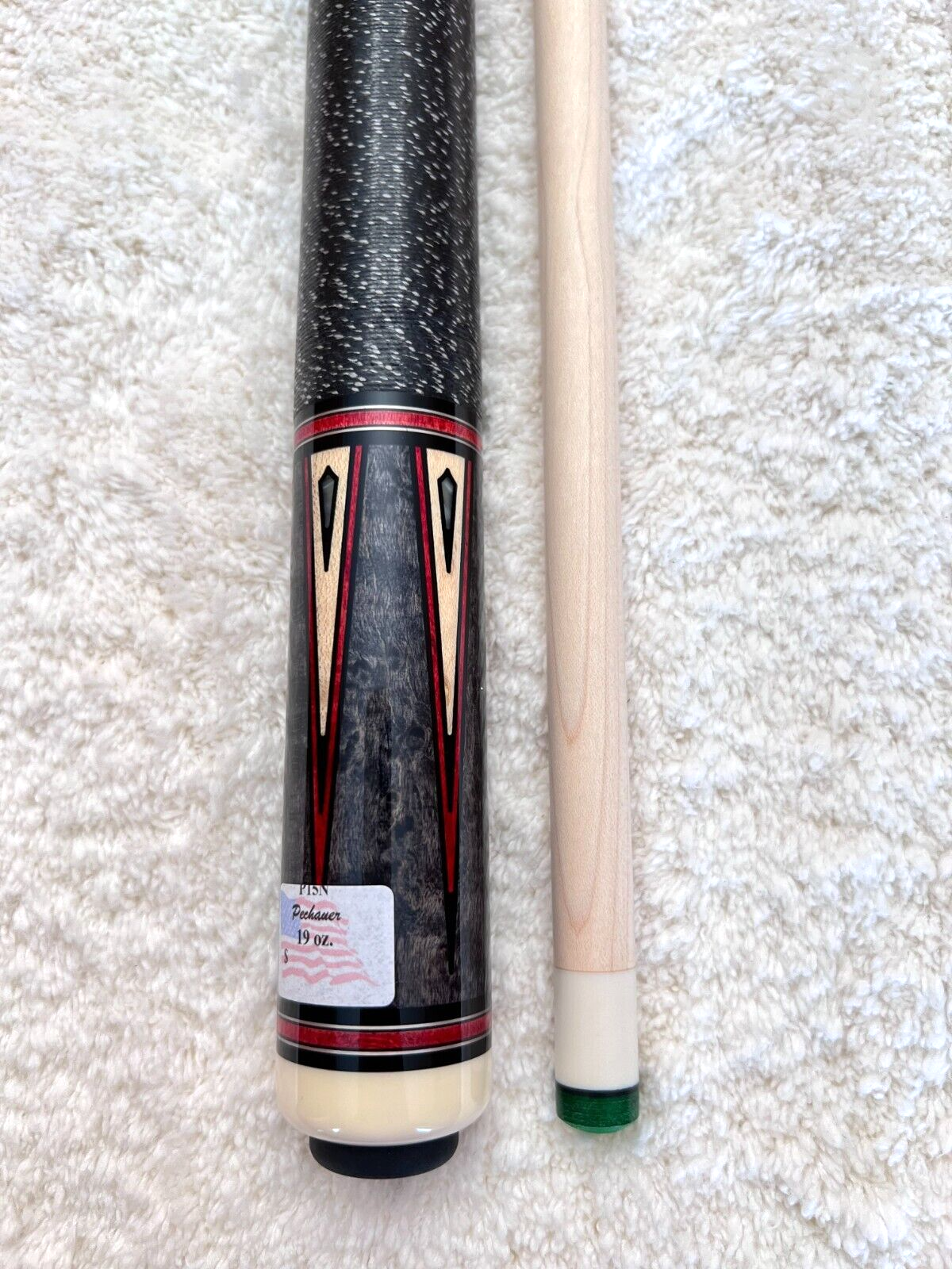 IN STOCK, Pechauer P15-N Pro Series Pool Cue, w/ 12.5mm Shaft, FREE HARD CASE