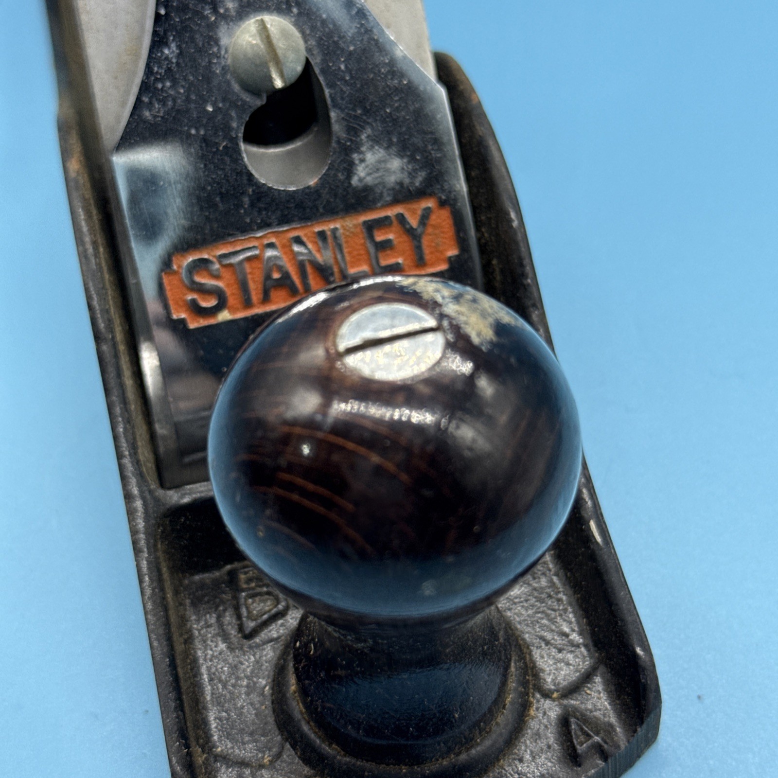 Stanley Bailey No. 4 Smooth Bottom Wood Plane with Original Box