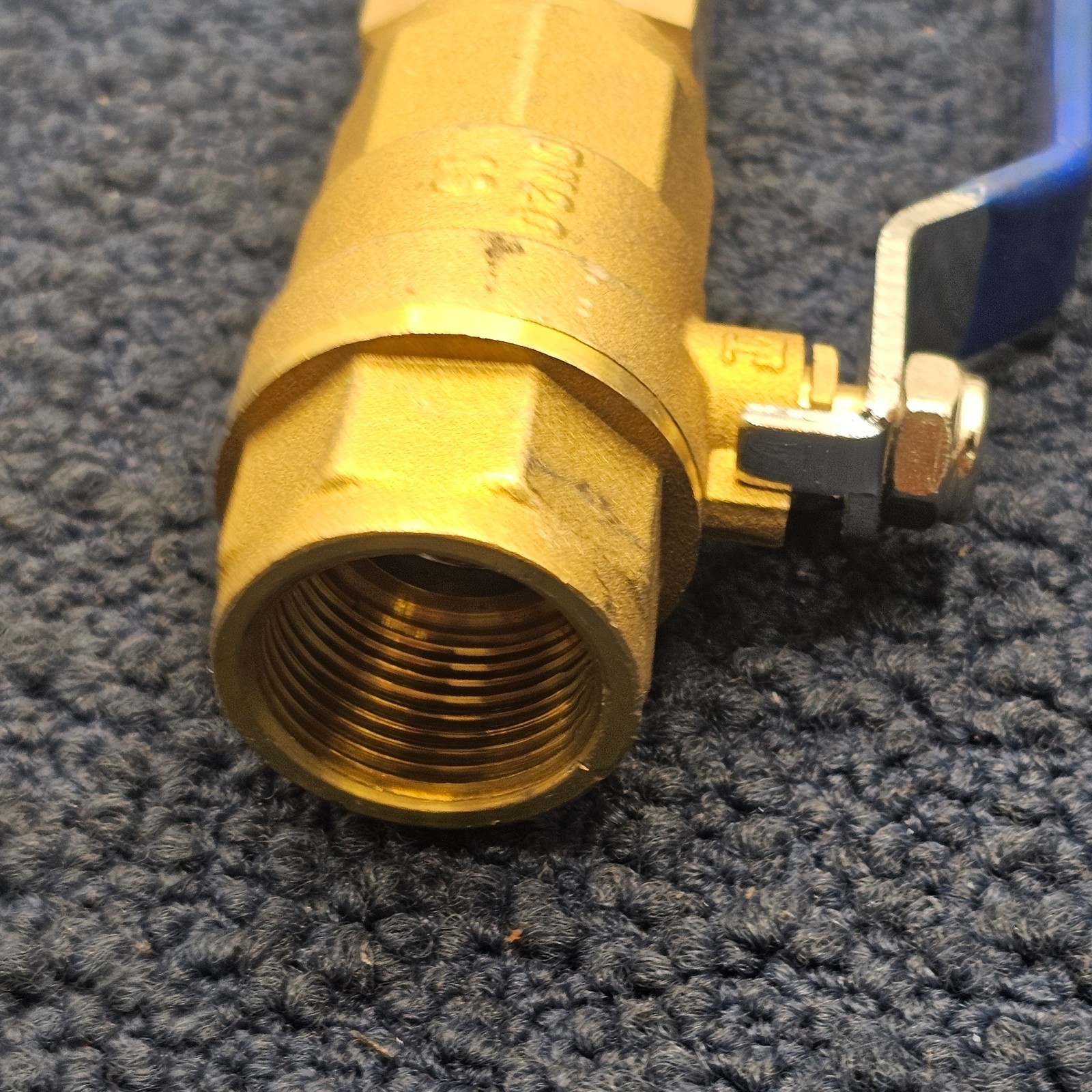 L&M DISTRIBUTION DN20 16 : BRASS PIPE FITTING BALL VALVE