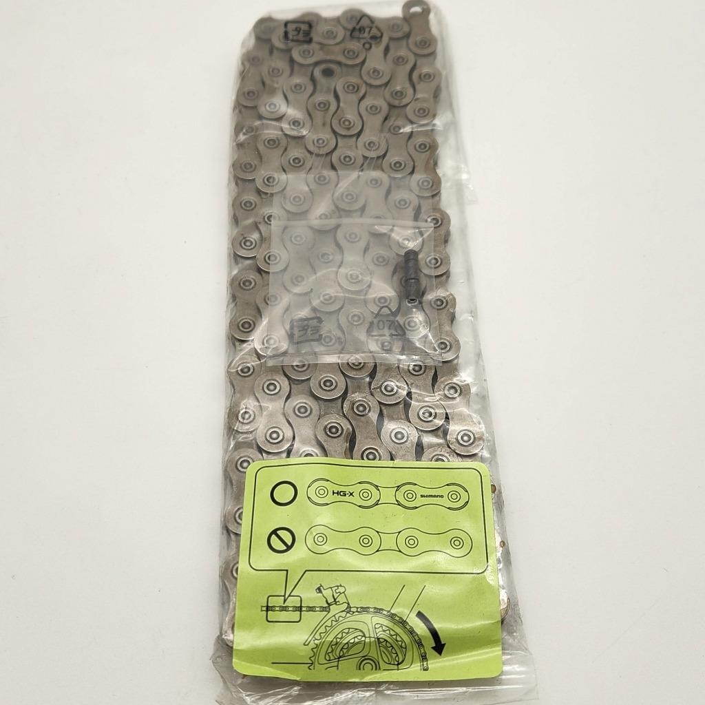 Shimano HG95 Deore XT 10-Speed Chain 116L - Bulk - MTB Bike Pin Connector