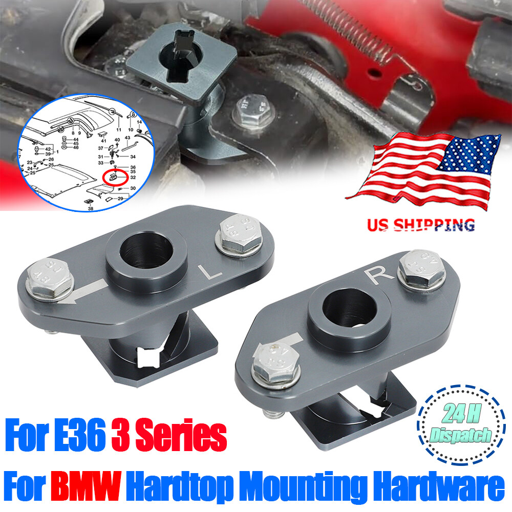 Hardtop Mounting Hardware Kit For BMW E36 318i 325i 325is 328i/is 1992-1999 L&R