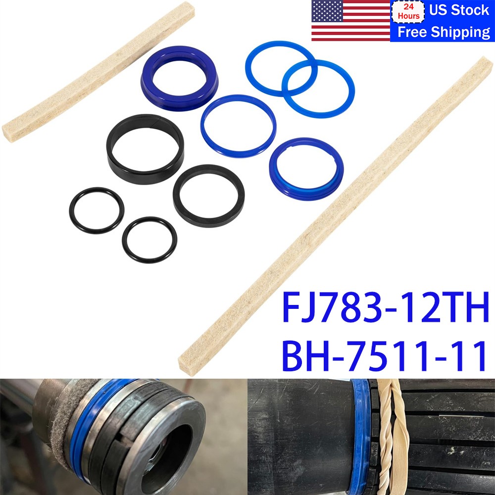 For Rotary 2 Post Lift Hydraulic Cylinder Seal Kit FJ783-12TH BH-7511-11