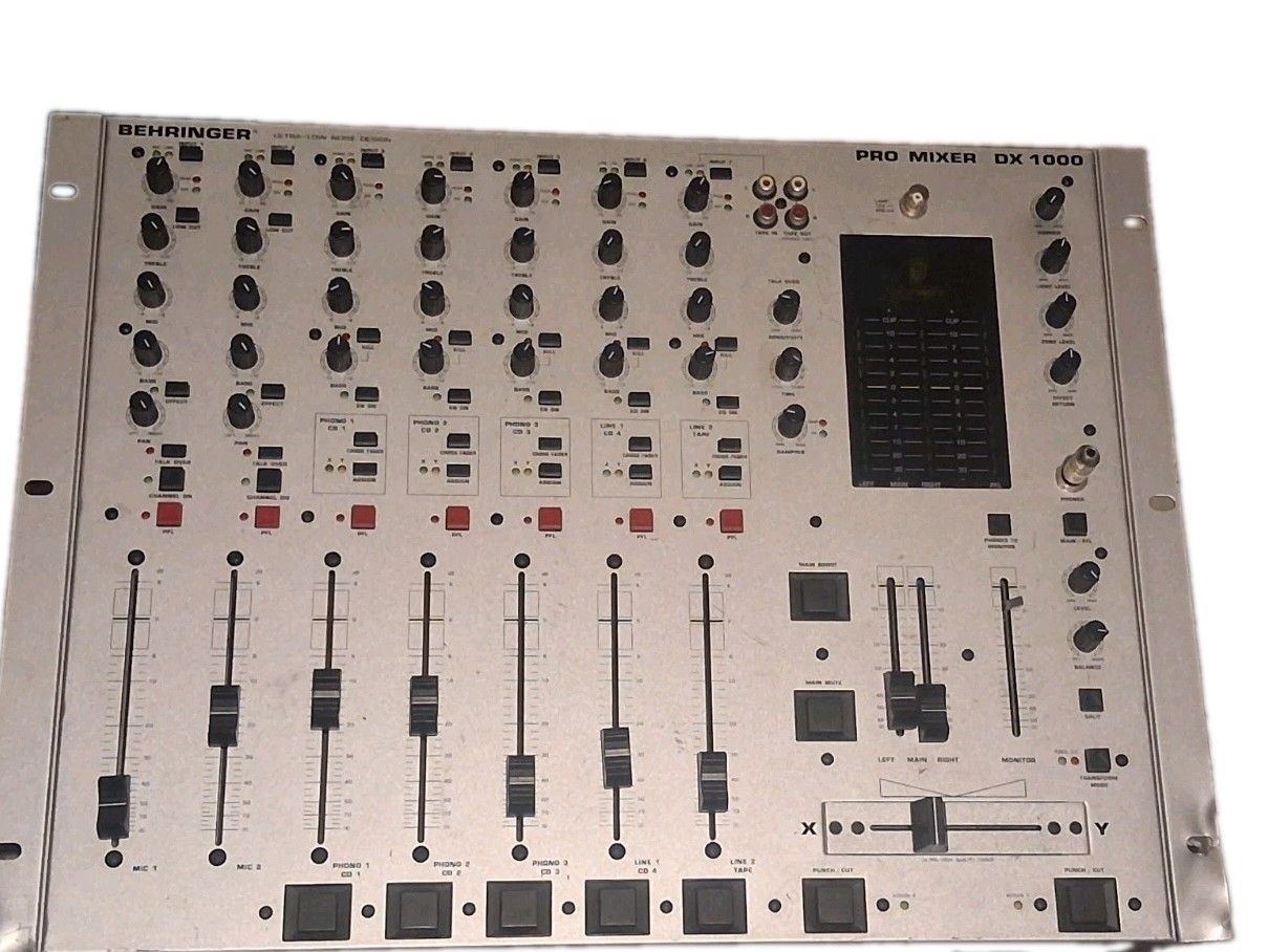 BEHRINGER PRO DJ-MIXER DX1000 Rare   All In One