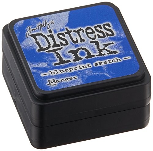 Ranger Distress Mini Ink Pad-Blueprint Sketch,Ink & Pads