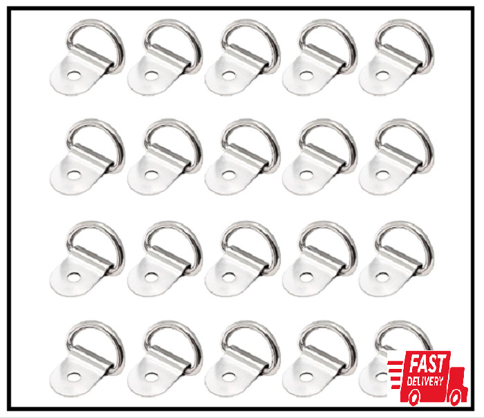 Stainless Steel D Shape Tie down Anchors D Rings Anchor Lashing Rings for Car T
