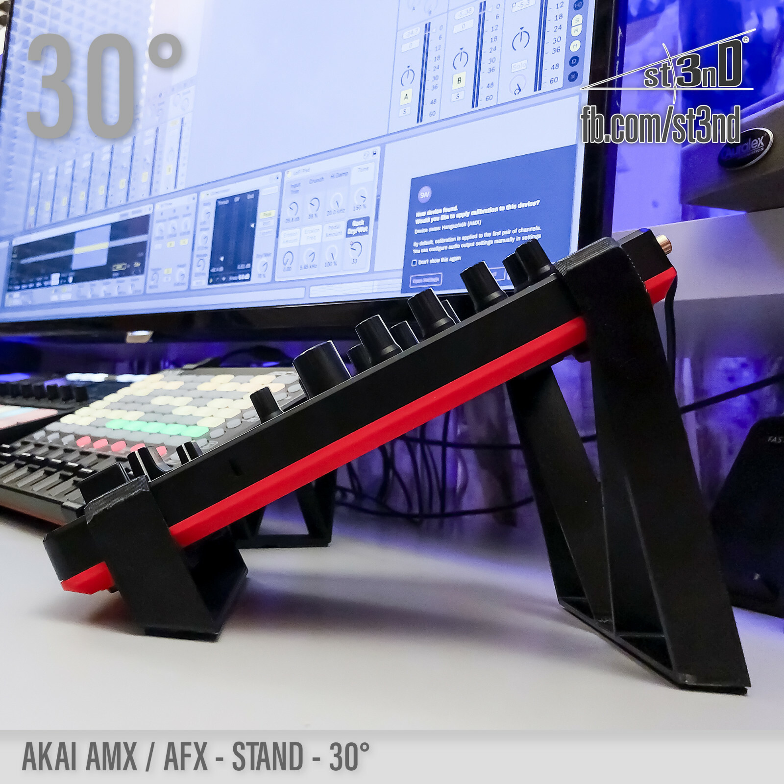 AKAI AMX / AFX - STAND 30 degrees - 3D printed - 100% Buyer Satisfaction