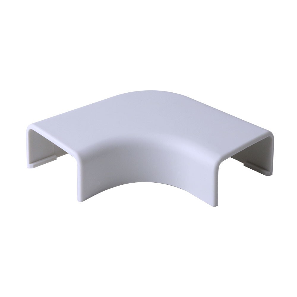 Construct Pro™ RIGHT ANGLE Raceway Adapters (5-Pack, 1.38-inch, White)