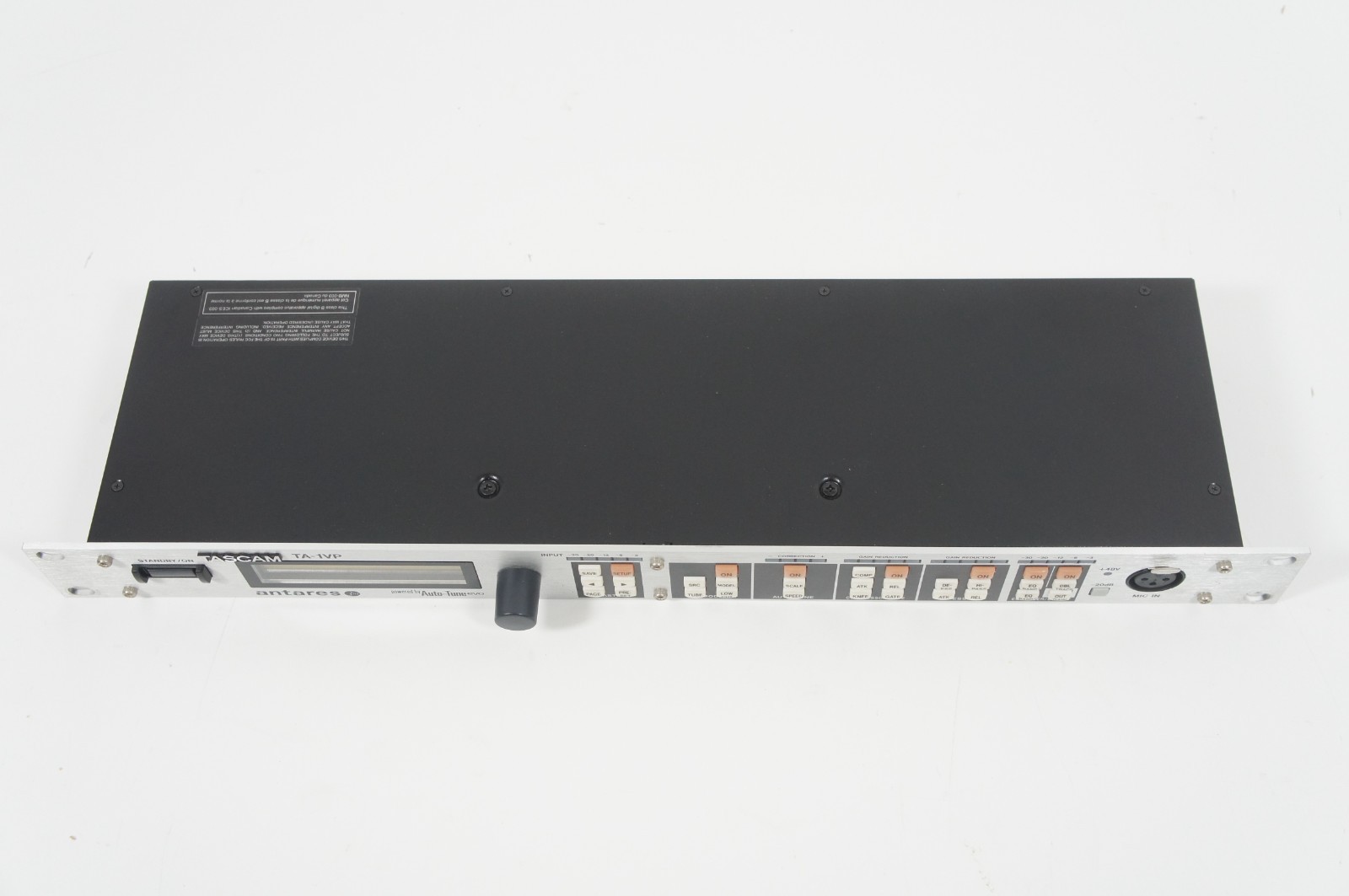 TASCAM TA-1VP antares Auto-Tune evo Real-Time Pitch Correcter w/ 100-240V PSU