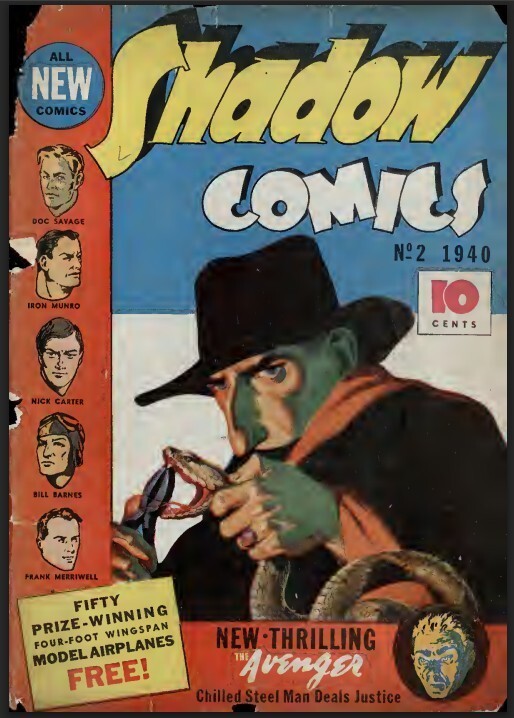 THE SHADOW COMICS 99 Select Issue Collection In CBR PDF On USB Flash Drive