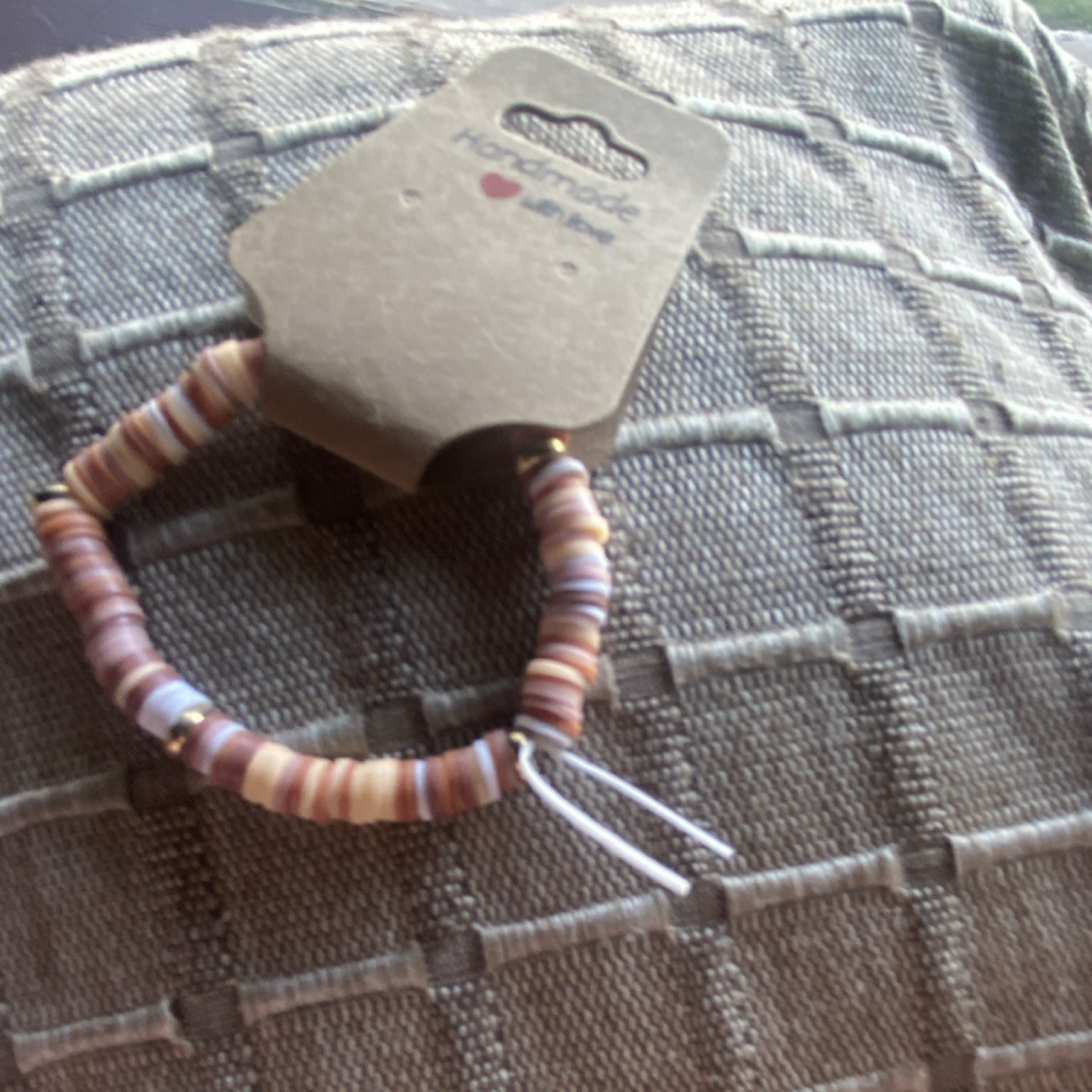 Handmade Beaded Stretch Bracelet Multicolor Adjustable Bohemian Unisex