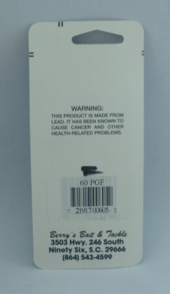Berrys 60P-GF Flex it Spoon .6 oz White with Green Flash Scale
