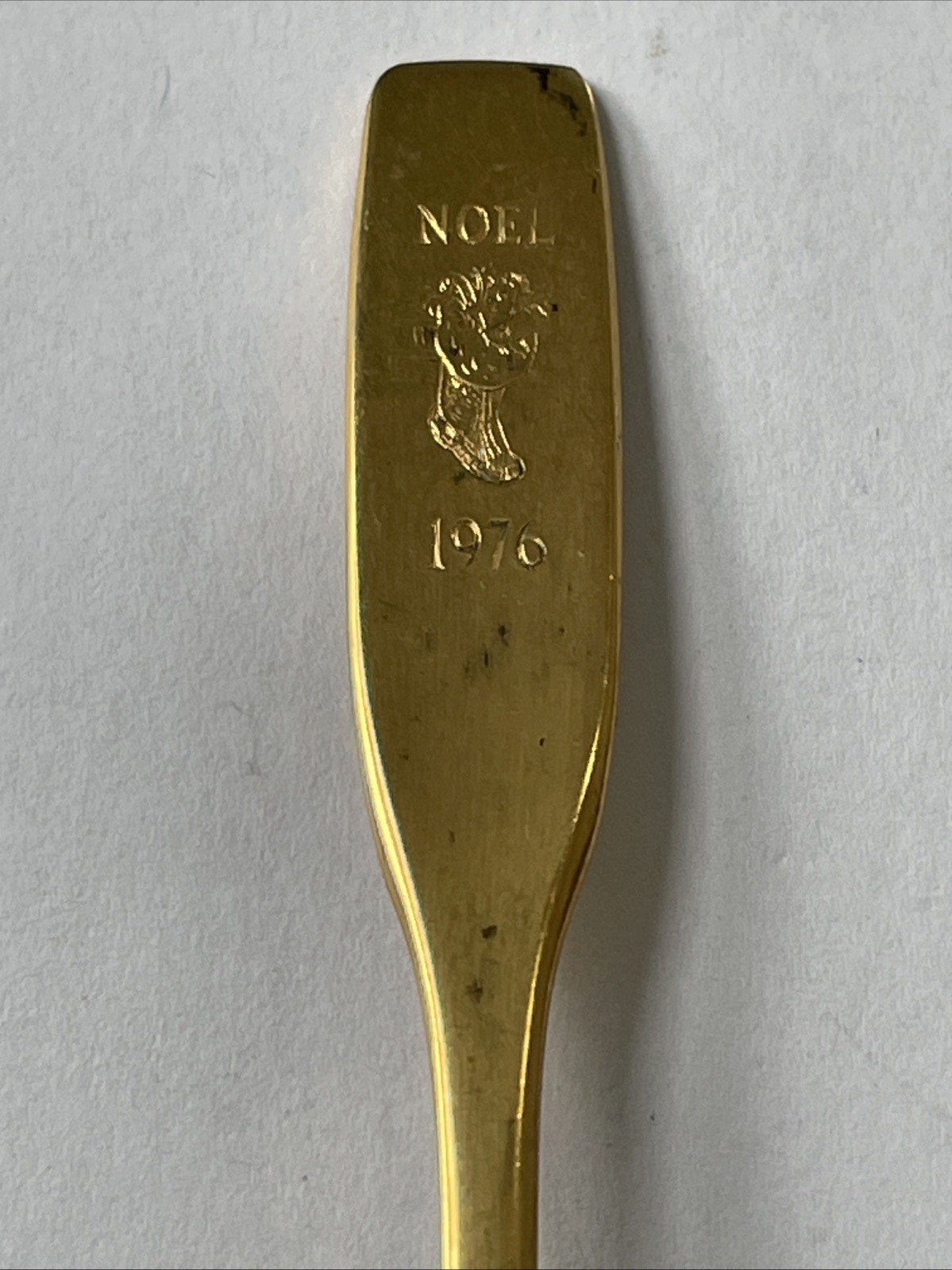 Noel 1976 Vintage Souvenir Spoon Collectible