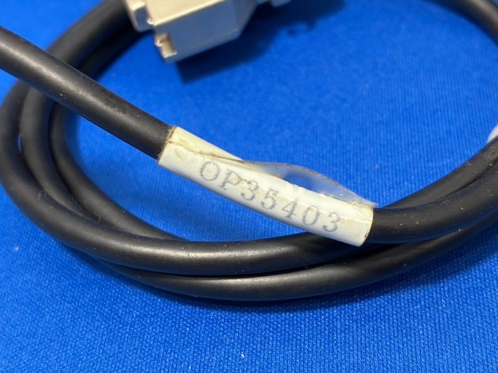 KEYENCE OP-35403 KV/KZ Series PLC Programming Cable 1M Tested USED