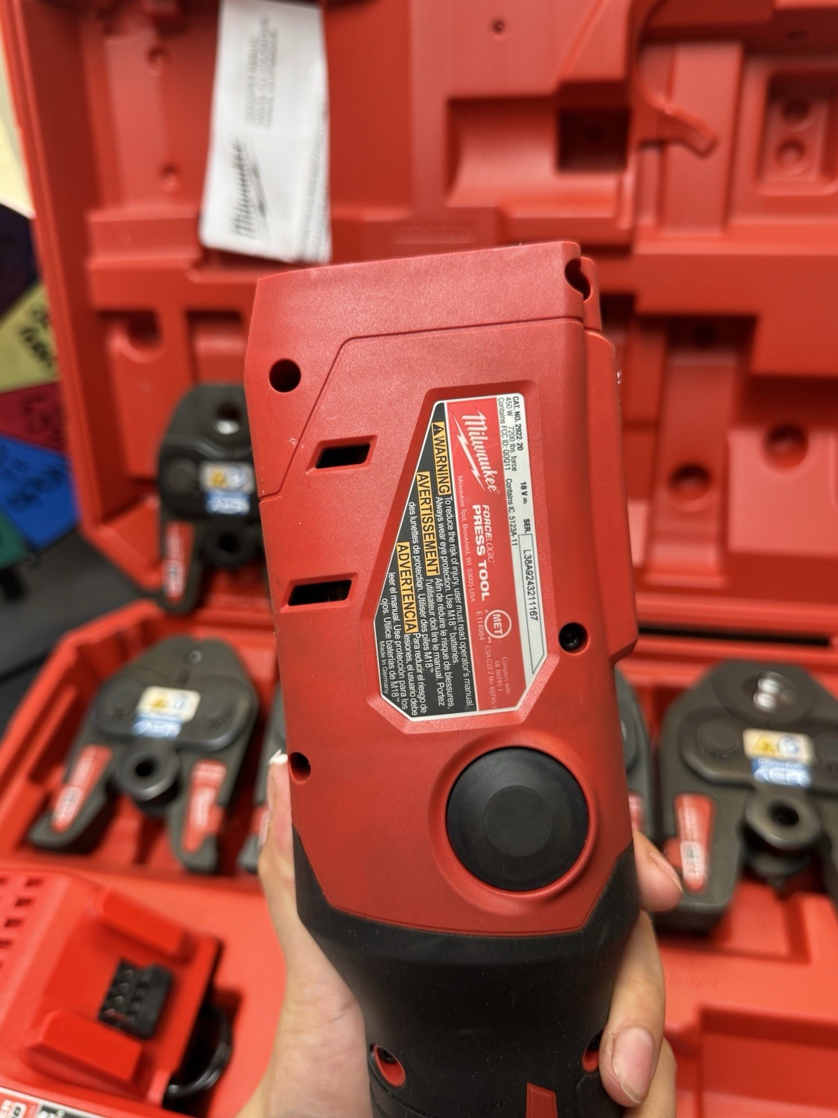 Milwaukee 2922-22 M18 Force Logic Press Tool