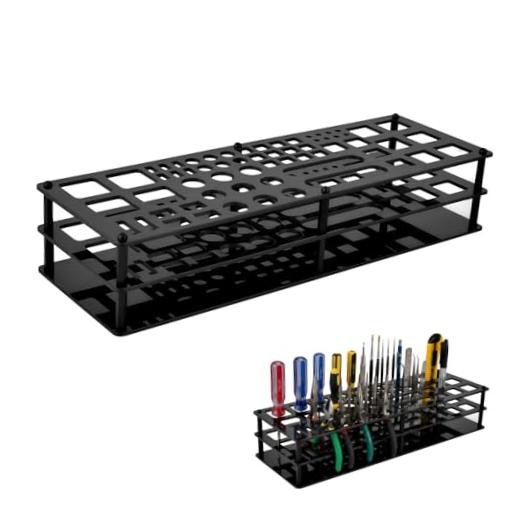63 Holes Screwdriver Storage Rack, Organizers, Portable Tool Box, Workshop