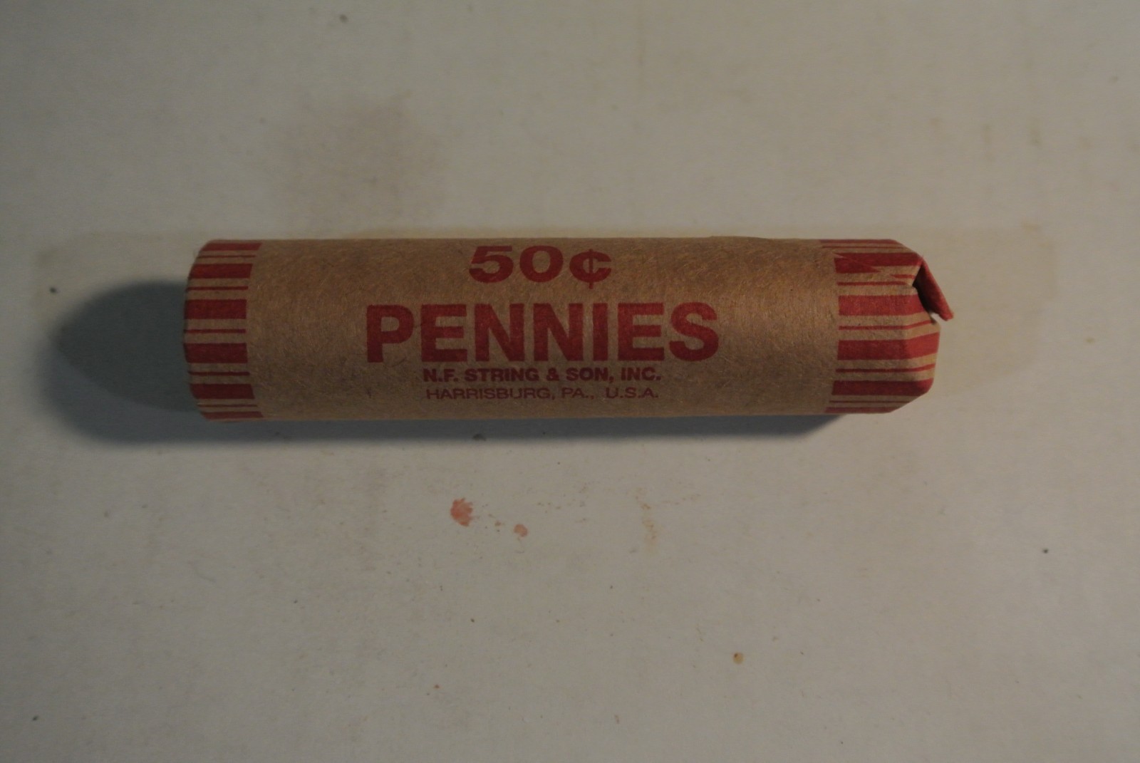 Wheat Penny Rolls with Indian Head Ender