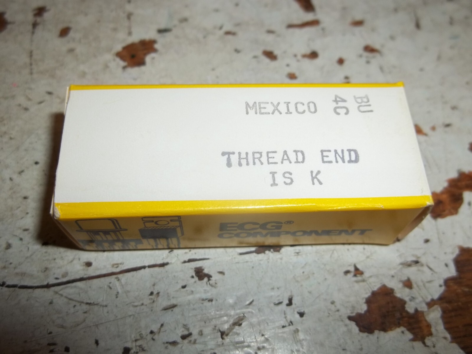 PHILIPS SYLVANIA ECG GENERAL PURPOSE RECTIFIER DIODE 5994 THREAD END IS K (*1-1)