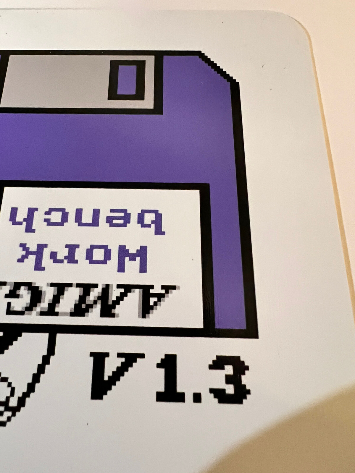 Commodore Amiga Aluminum Kickstart Sign