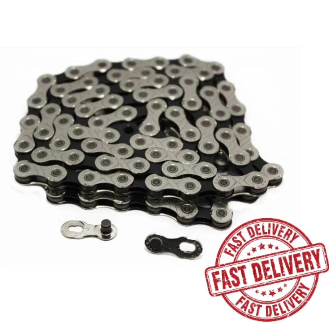 KMC X12 Bike Chain 12 Speed 120L Silver Black MTB Road Fit SRAM Shimano
