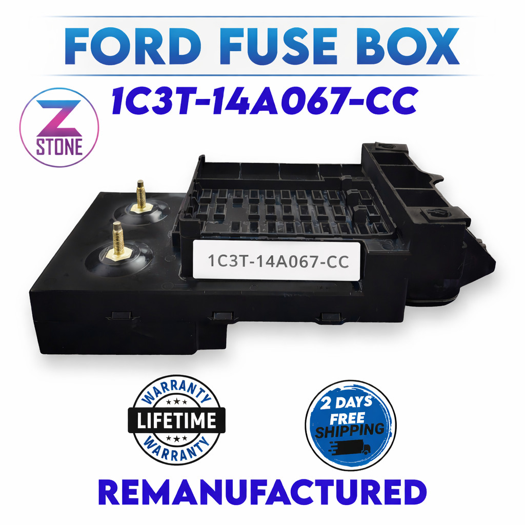 ReBuilt 1C3T-14A067-CC 2001-2002 Ford F250-F550 Fuse box
