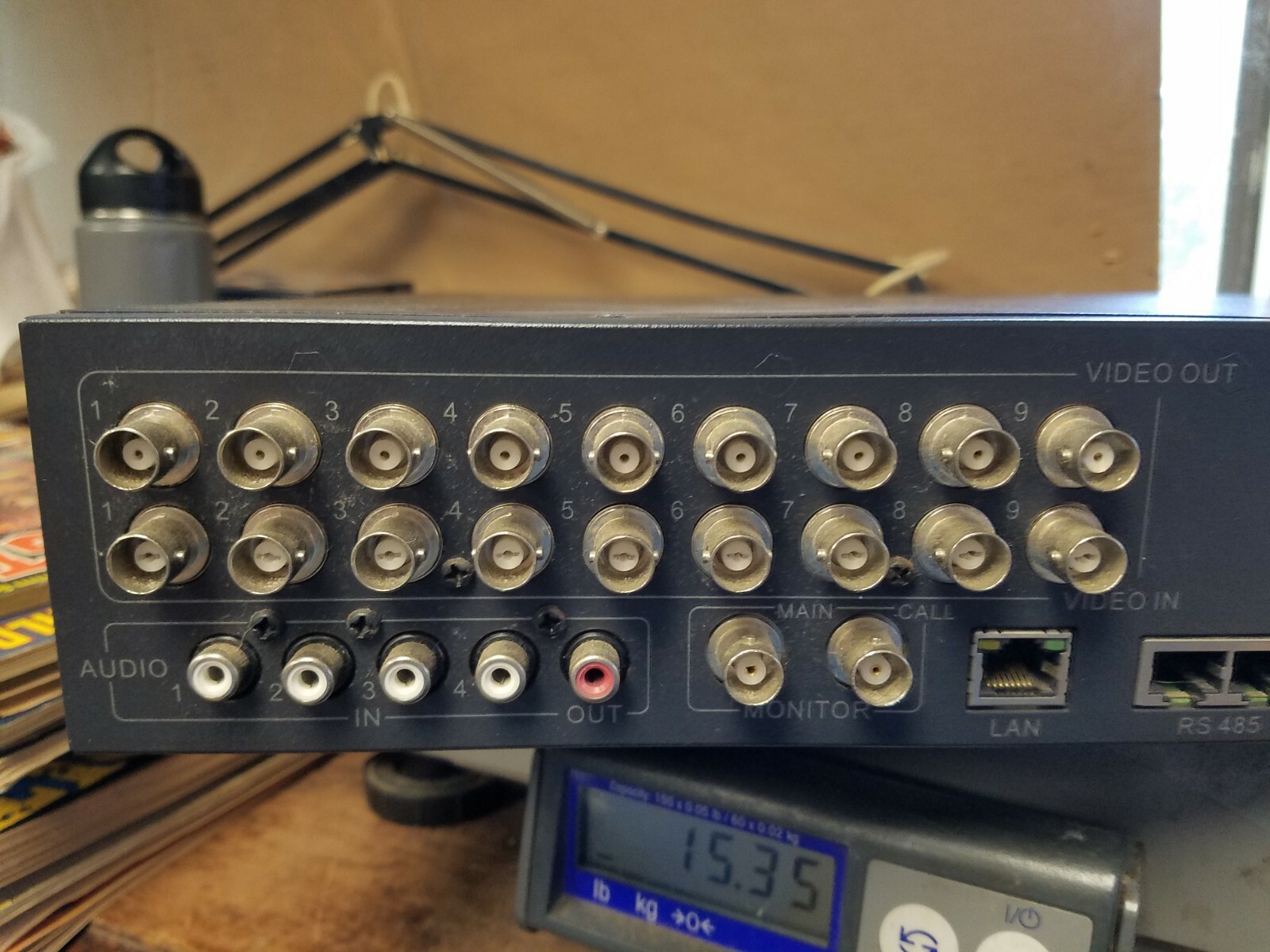 Ever Focus EverFocus Digital Video Recorder Model EDVR9D1 Untested