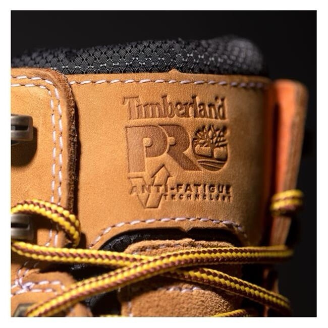 Men's Timberland PRO 6" TiTAN EV Waterproof Boots WHEAT TAN COMPOSITE TOE WORK