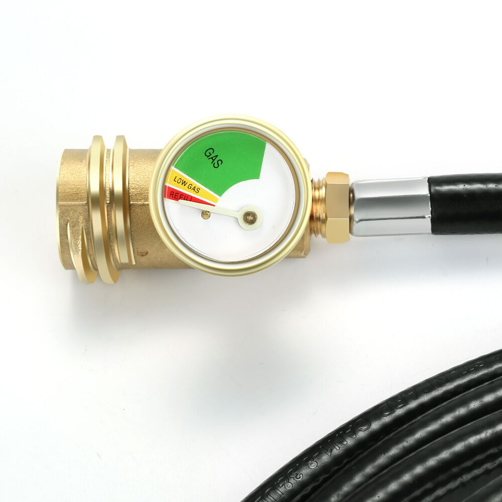 1Set 12FT Extension Propane Hose Replacement Liquid Natural Gas Hose Extender