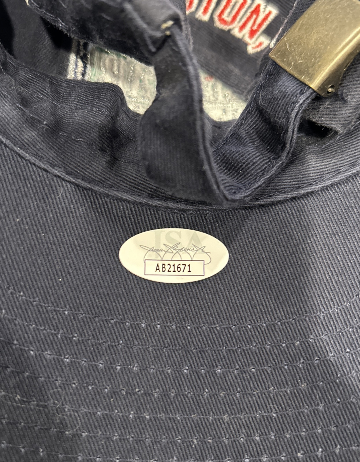 Mike Piazza Autograph Hat JSA