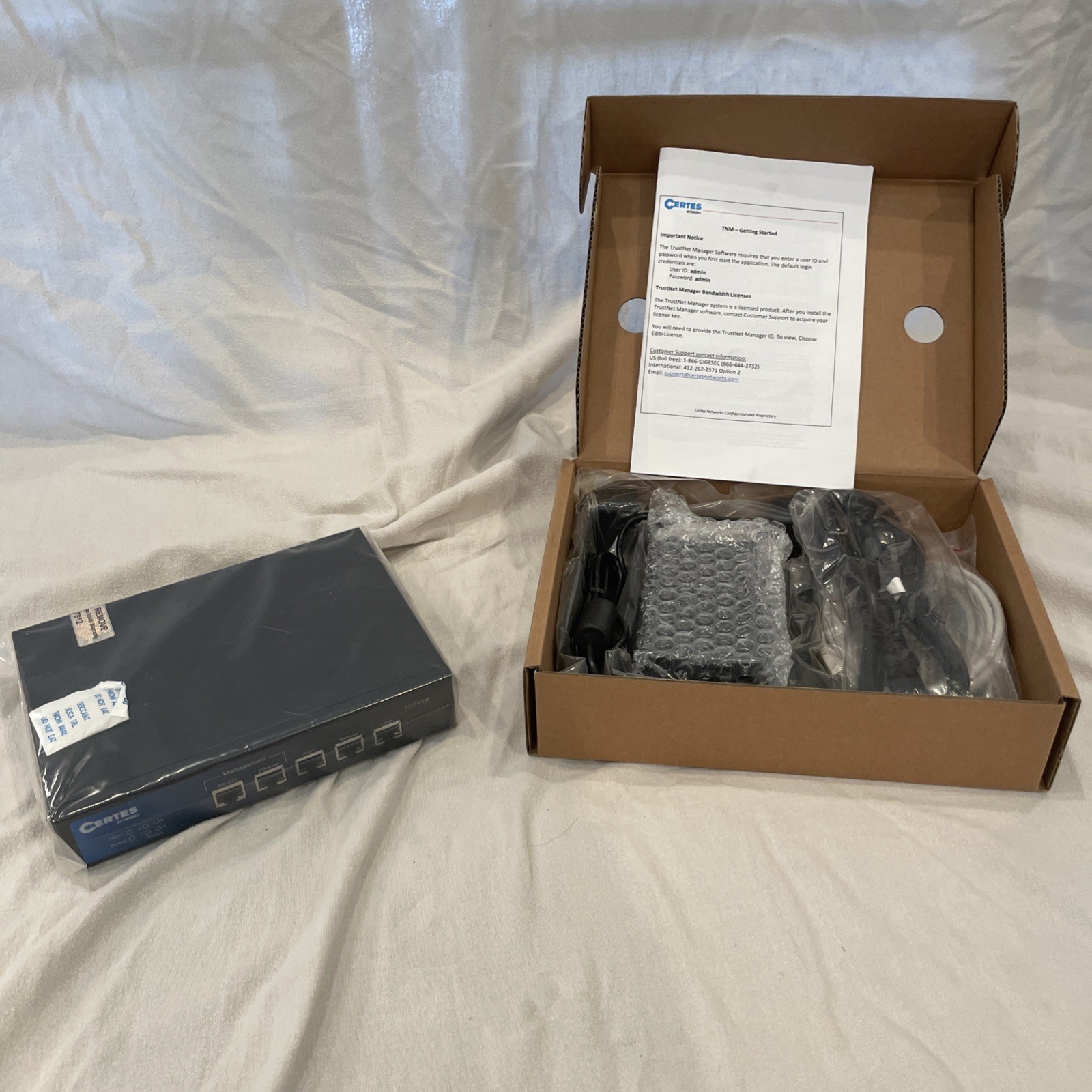 Certes Networks CEP10 VSE CipherEngine Enforcement Point Appliance 410-032-002