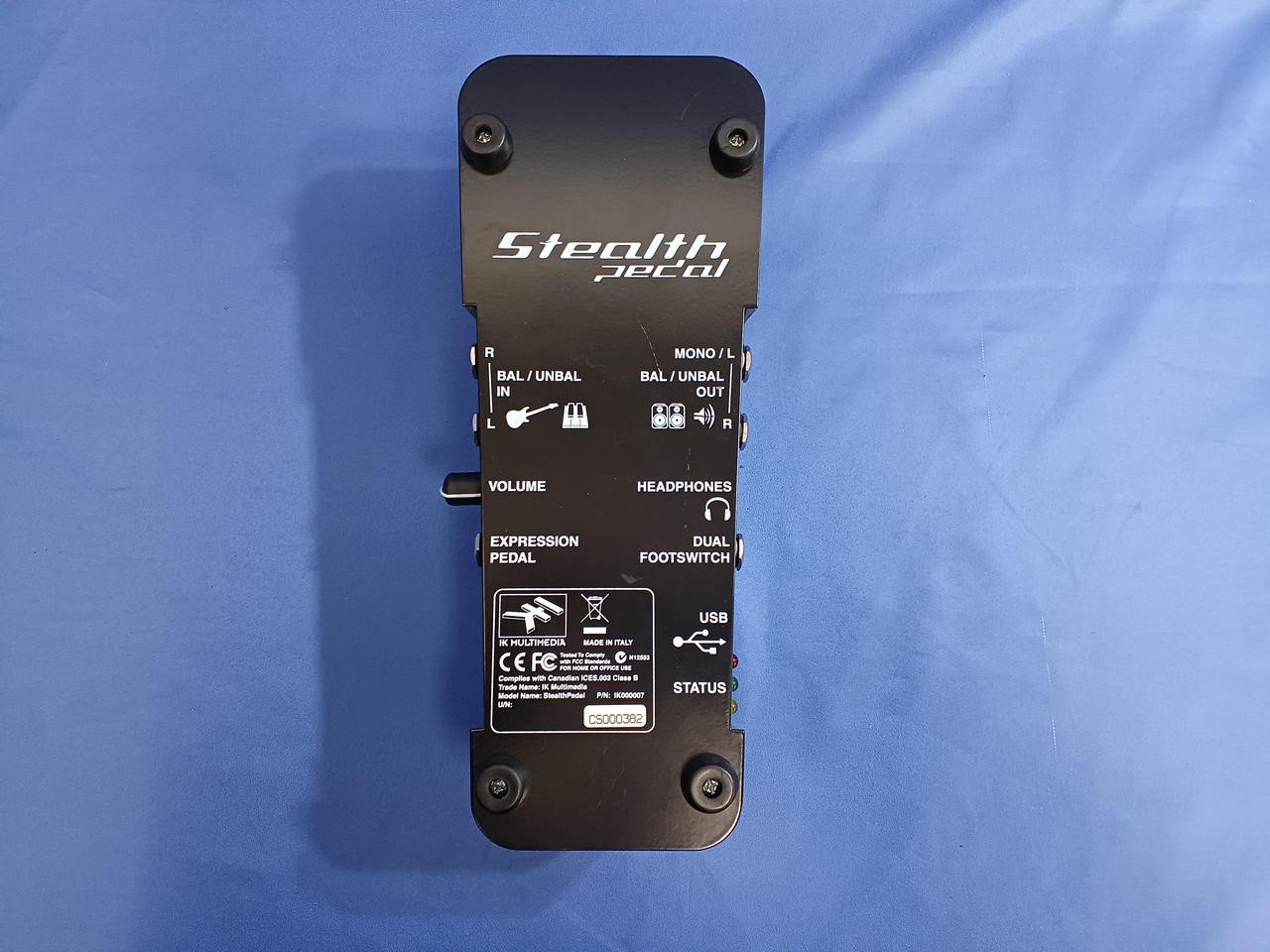 Ik Multimedia Stealth Pedal Audio Interface No.nm230