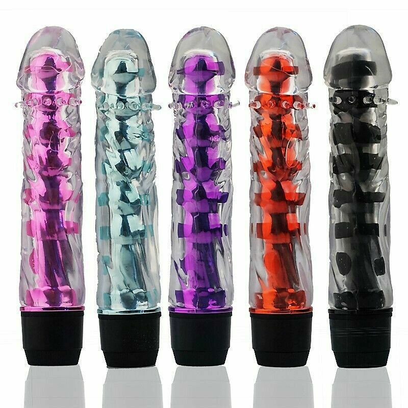 Adult Waterproof Multispeed Dildo Vibrator G-Spot Massager Sex Toys for Women