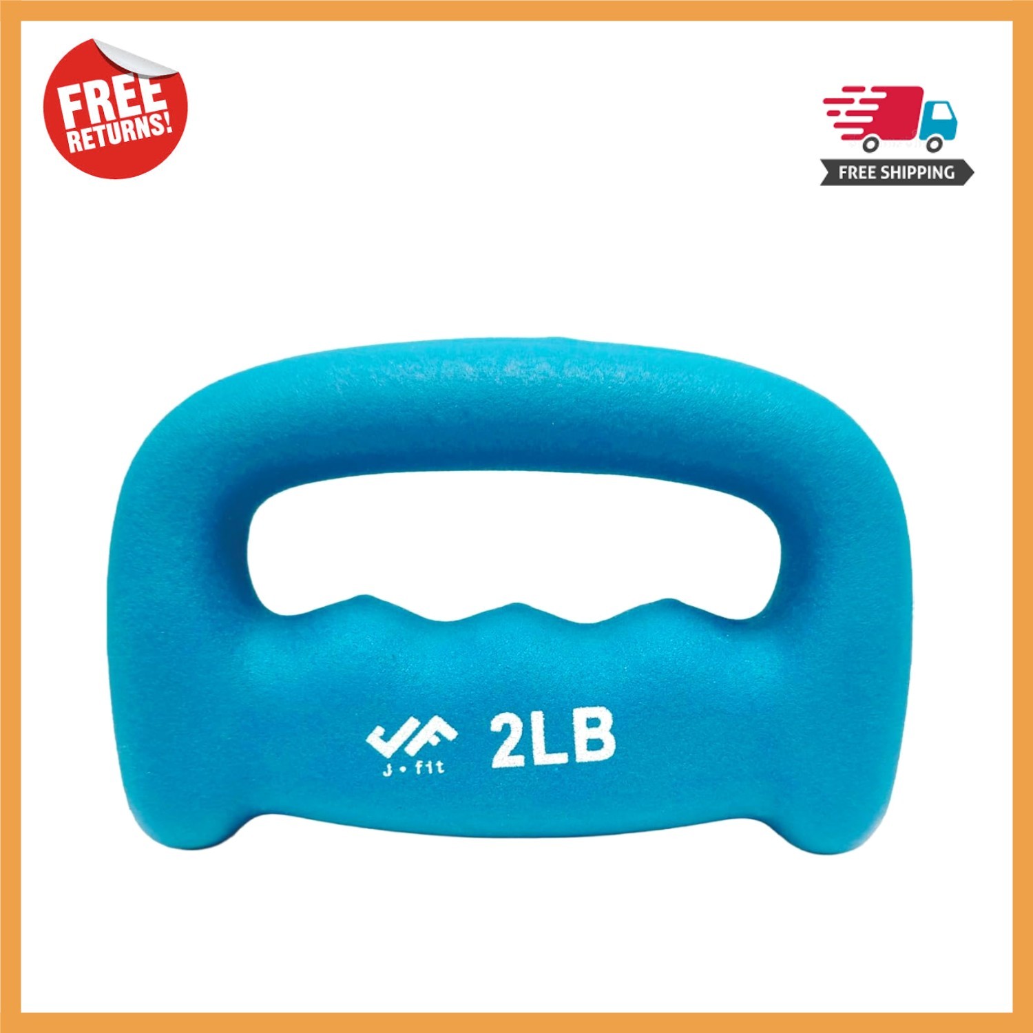 Lightweight Neoprene Hand Weights 1LB-5LB - Perfect for Rehabilitation & Fitness