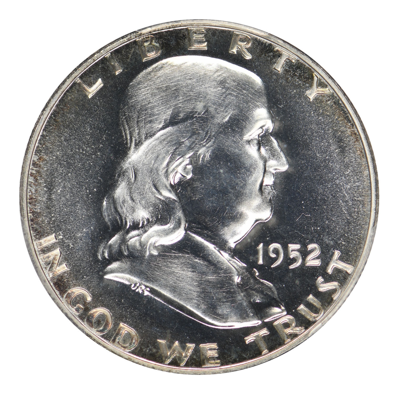 1952 Franklin Half Dollar PCGS PR-67 CAC