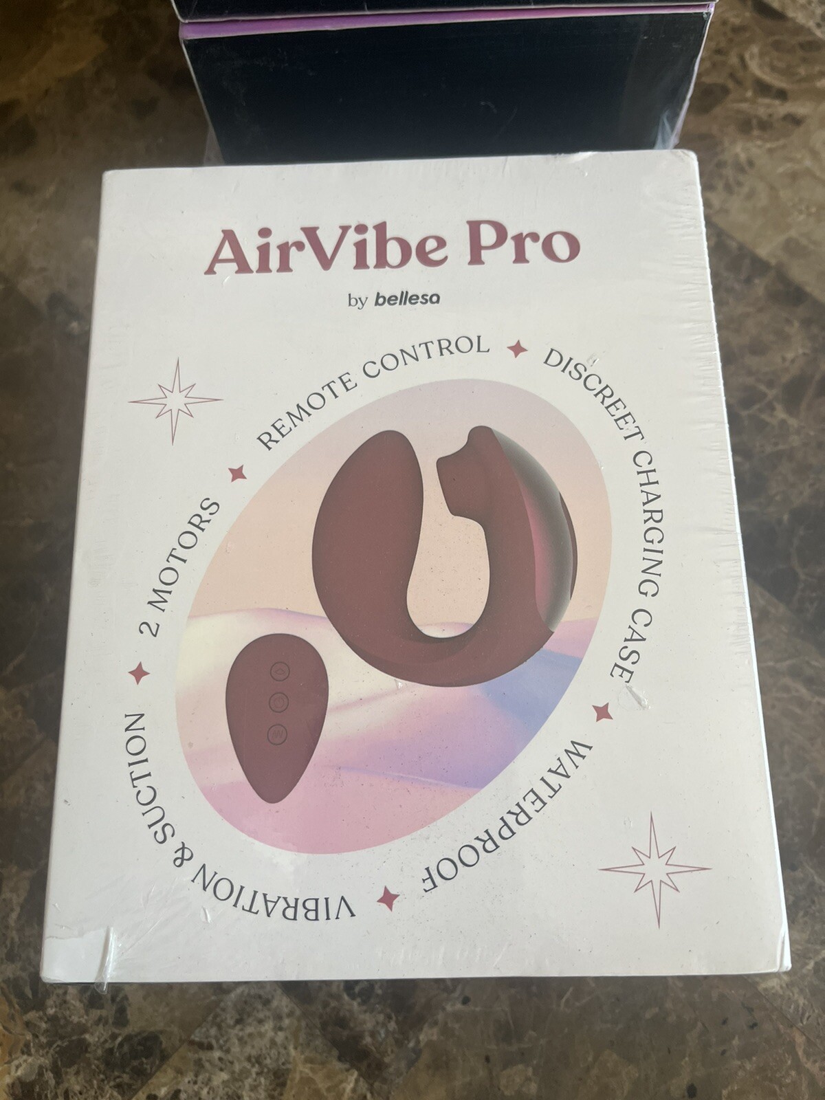 Bellesa AirVibe Pro Remote Control Waterproof Women's Adult Massager&Sucking toy