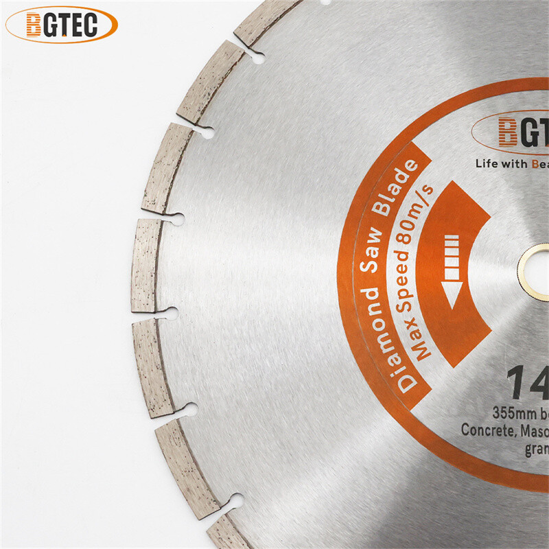 Diamond Concrete Cutting Disc 14''/355mm Saw Blade for Granite Marble 10pcs