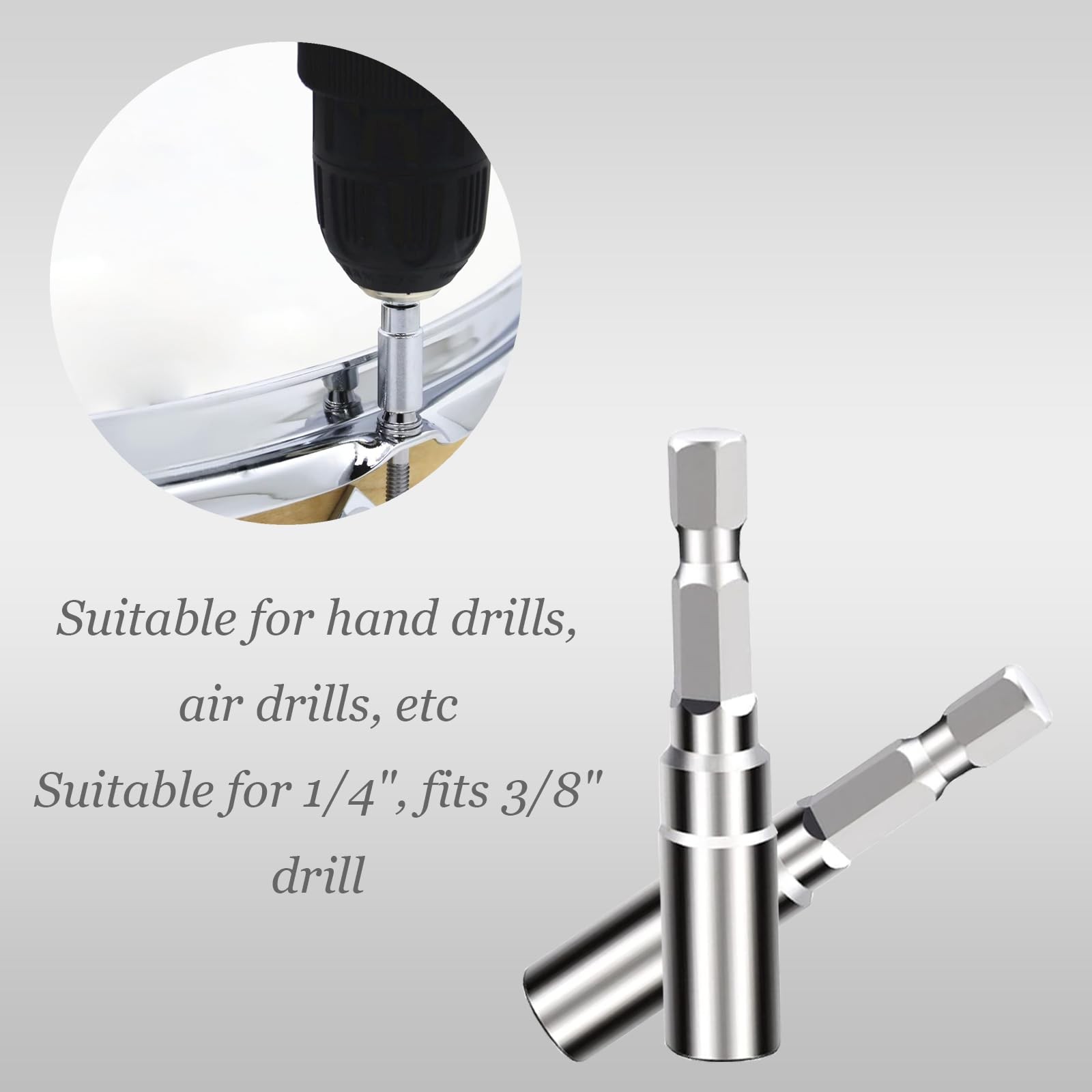 Drum Key Set, Speed Drum Key, Standard Drum Keys And Drill Bit Drum Key Tuner...
