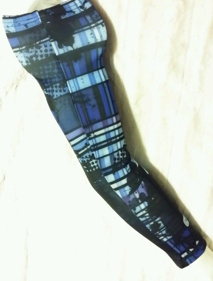 2 Roto Grip 2xl Compression Sleeve, Blue Grunge