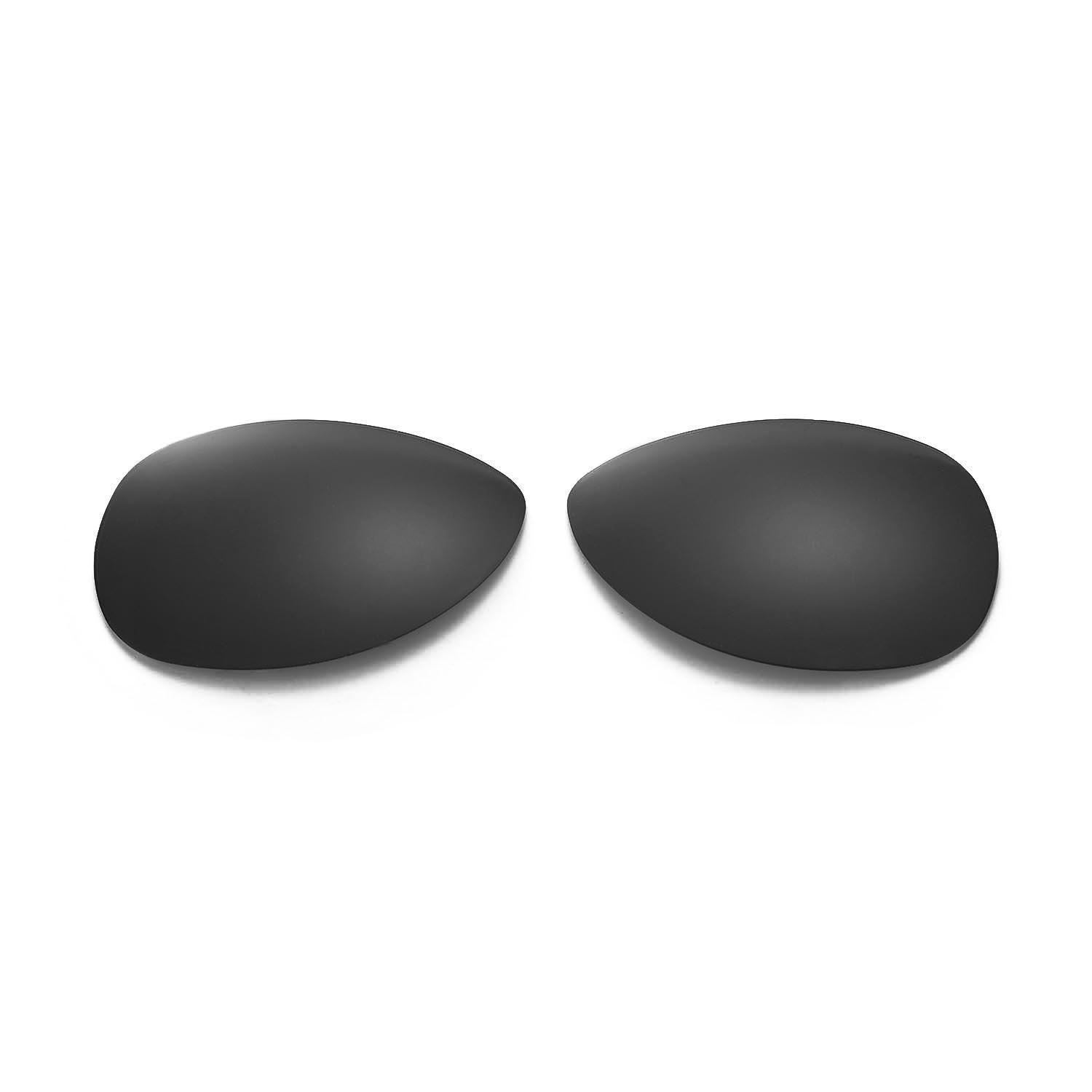 Walleva Black Polarized Replacement For Ray-Ban RB8301 59mm