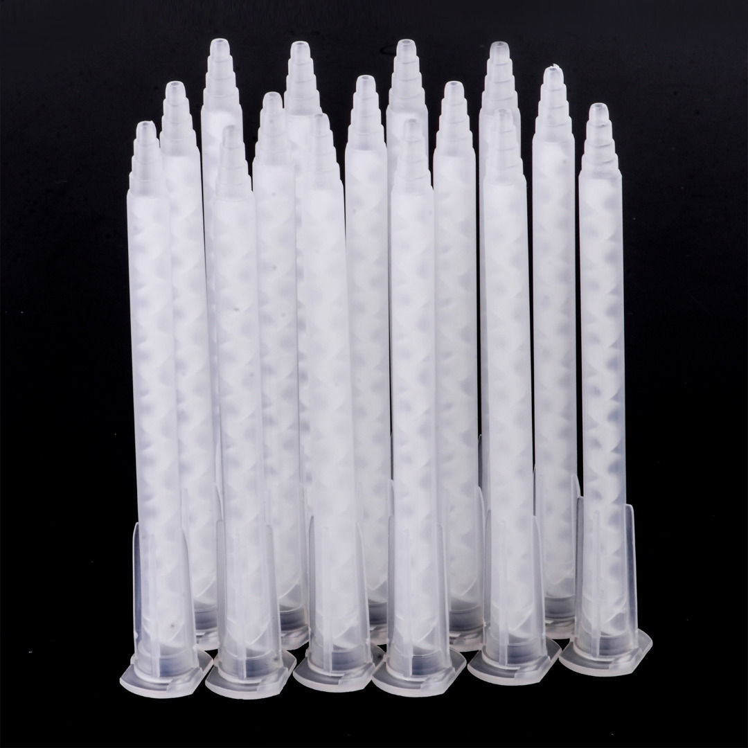 20pcs 50ML Dual Cartridge Epoxy Adhesive Applicator Static Mixer Mixing Nozzle3C