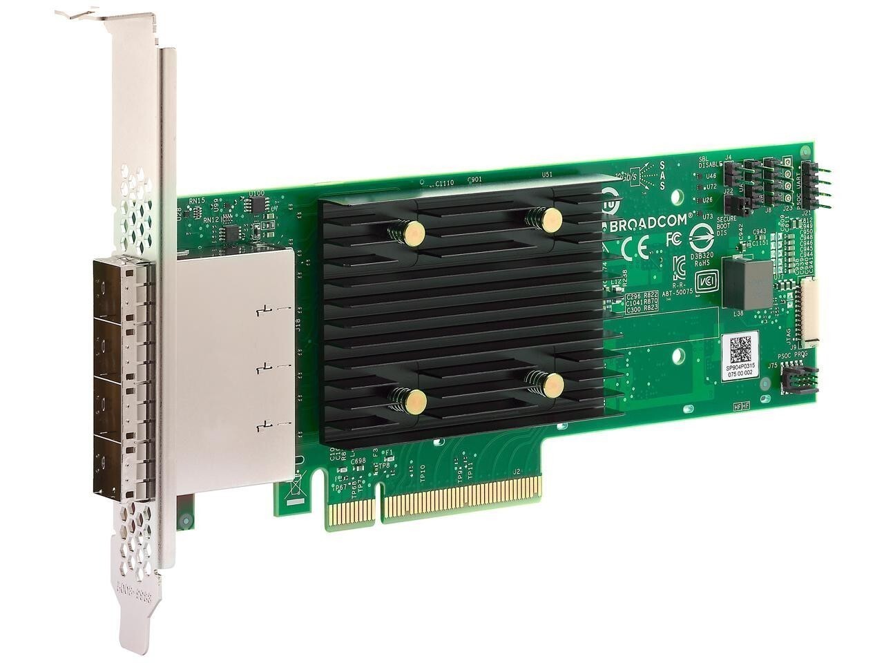 For Broadcom Lsi Logic 243003 Cc 05-50075-00 9500-16e 16pt Ext 12gb S Tri Mode