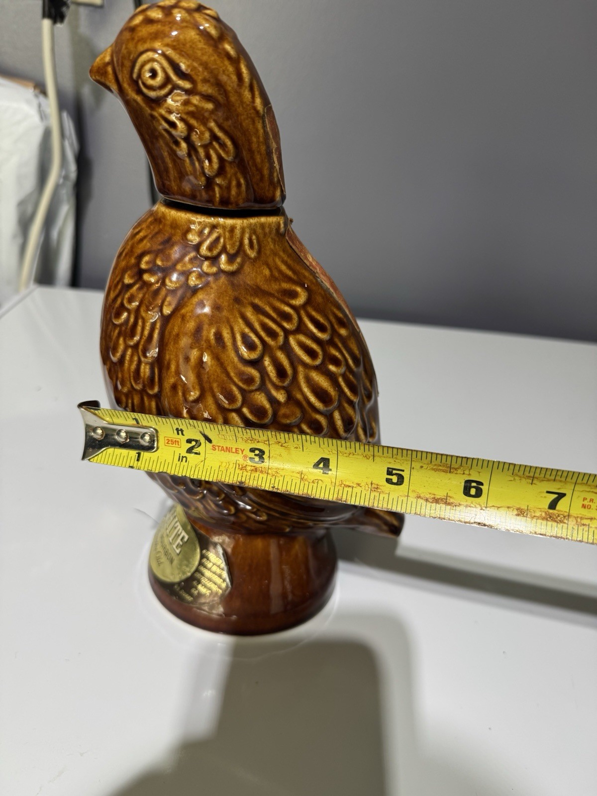 Pheasant Liquor Bottle