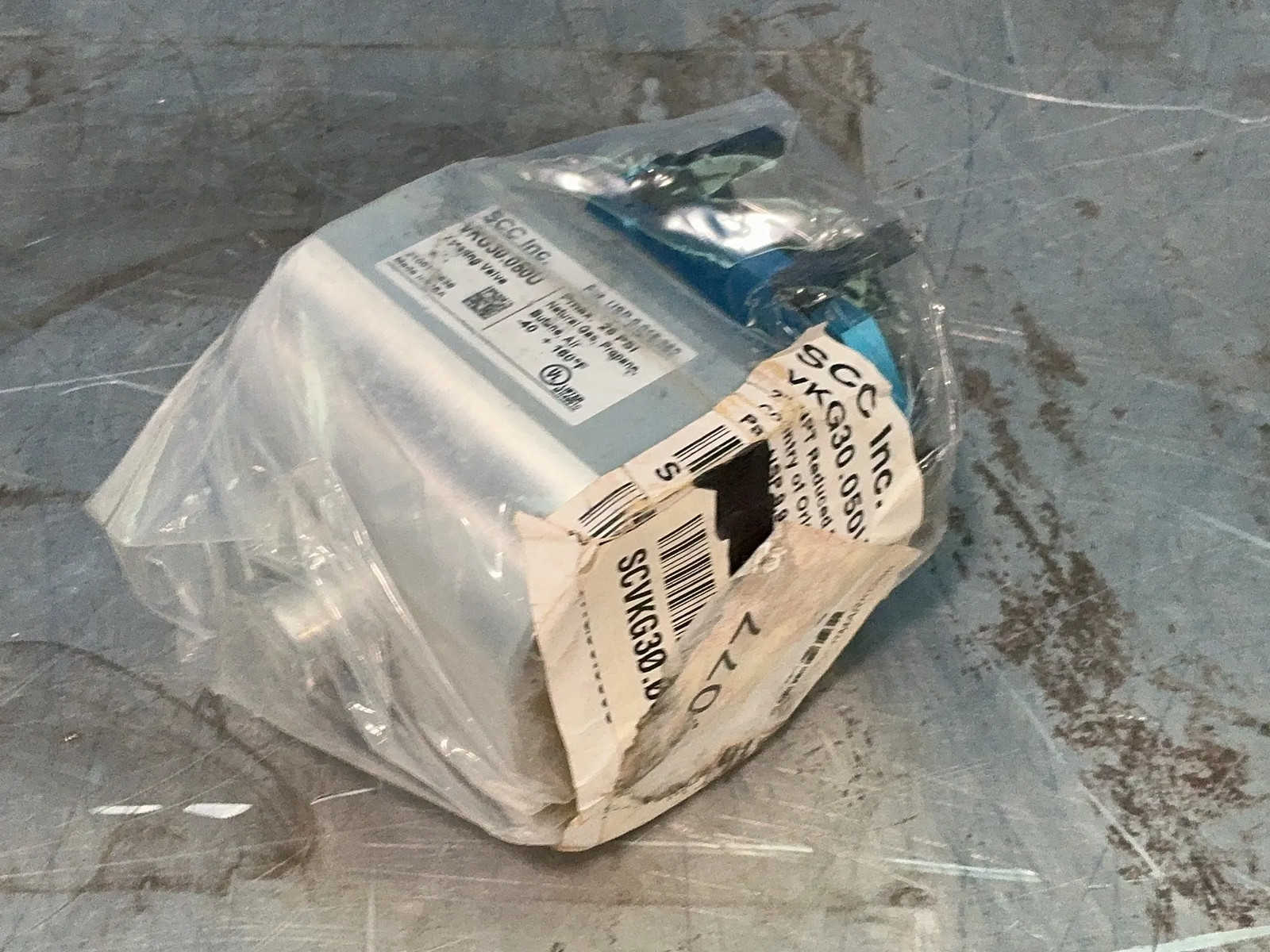 SCC INC BUTTERFLY VALVE VKG30.050U