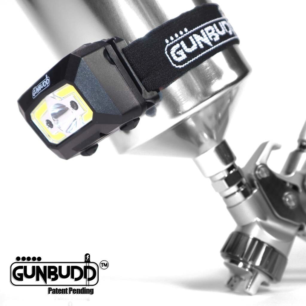 GunBudd® Universal LED/COB Spray Gun Light – Professional Paint Lighting
