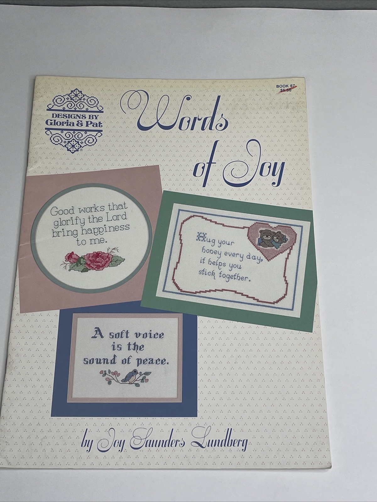 Gloria & Pat Words of Joy Book 67 Cross Stitch Pattern