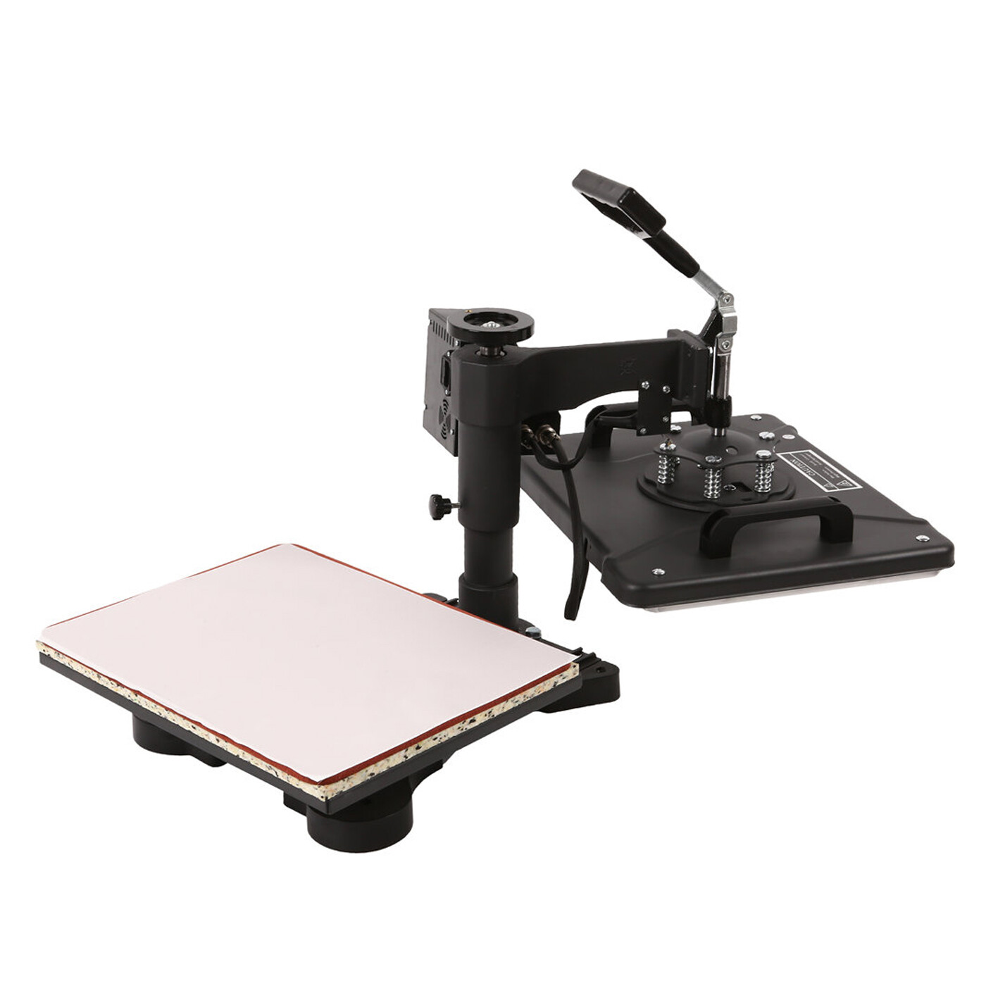 8 IN 1 Heat Press Machine 15"x15" Sublimation Transfer T-Shirt Mug Plate Hat