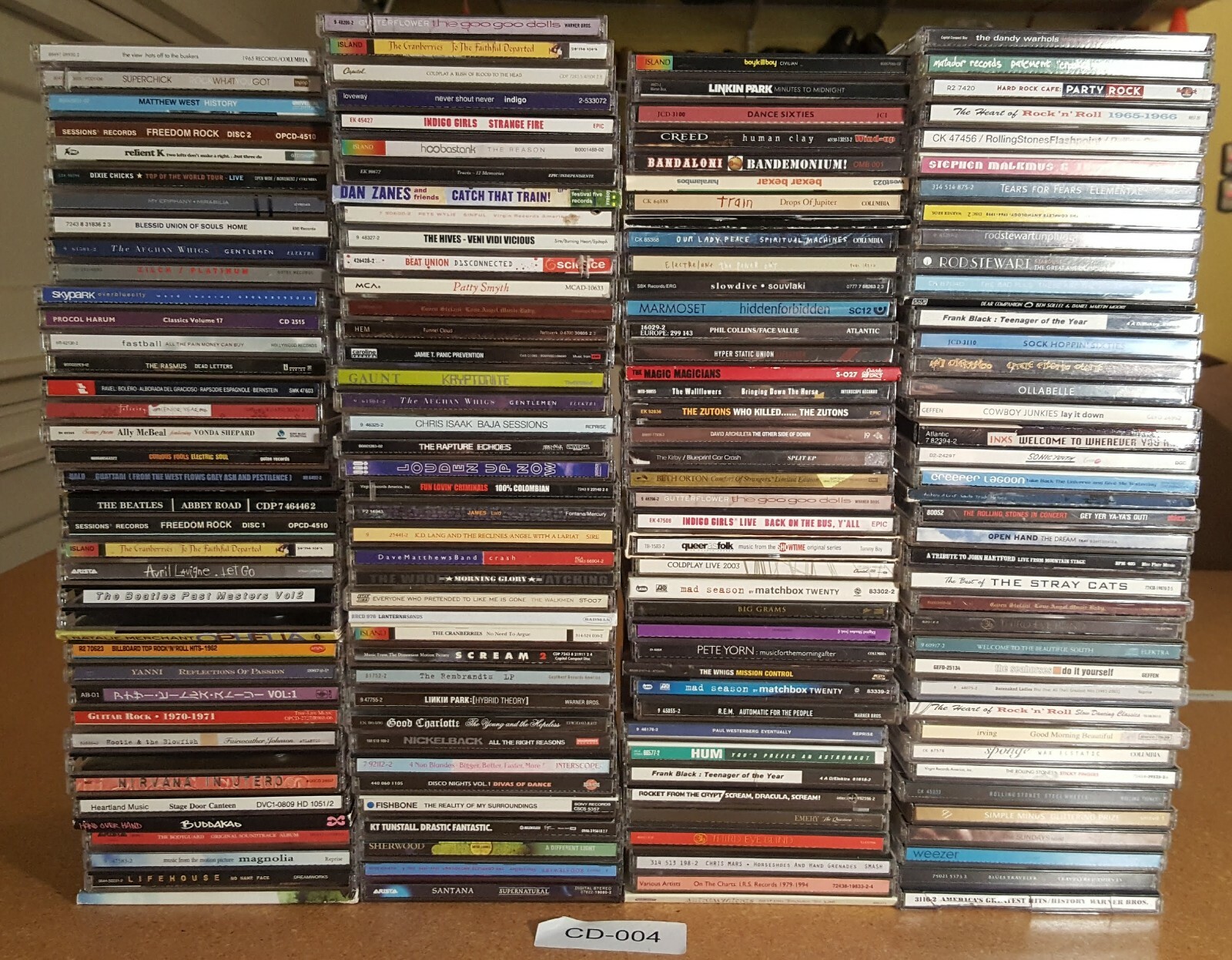 Assorted CDs Music Lot of 100 Different Types of Artists ALL GOOD-MINT CONDITION