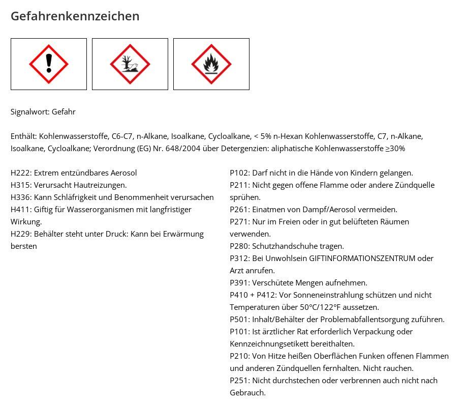 Petec 12x Bremsenreiniger Montagereiniger Entfetter 500ml +Putztuchrolle+Drah...